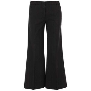 Ql2 Flared Leg Stretch Cotton Pants - NWT